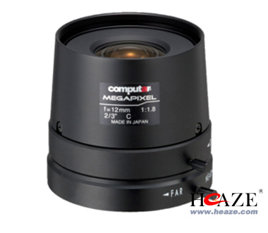 M1218FIC-MP Computar鏡頭 500萬(wàn)像素12mm智能交通鏡頭