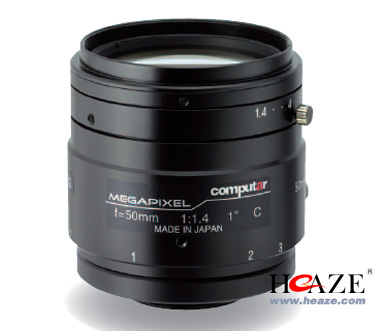 V5014-MP Computar 1.1英寸200萬(wàn)像素50mm工業(yè)檢測(cè)鏡頭
