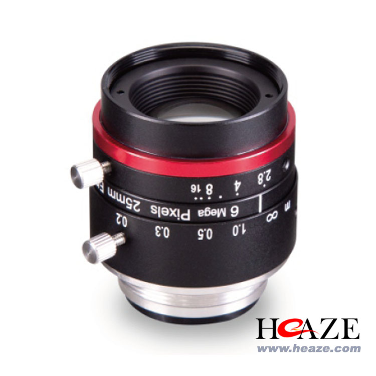 18FA2528-6MP 鳳凰1/1.8英寸600萬像素25mm低畸變工業鏡頭