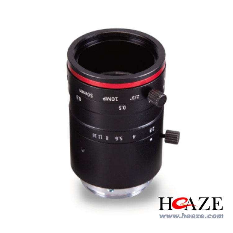 23FA5028-10MP 鳳凰2/3英寸1000萬像素50mm低畸變工業鏡頭