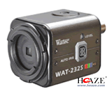 WAT-232S  WATEC彩色轉黑白低照度工業攝像機